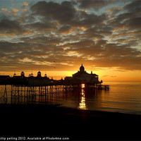 Buy canvas prints of Golden Pier. by camera man