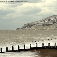 Buy canvas prints of White Cliffs by camera man