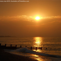 Buy canvas prints of Coastal sunrise by camera man