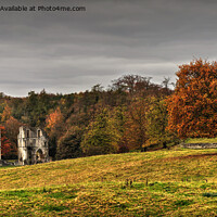 Buy canvas prints of Autumn at Roache Abbey. by Rob Turner