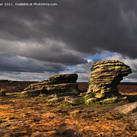 Buy canvas prints of The Ox Stones. by Rob Turner