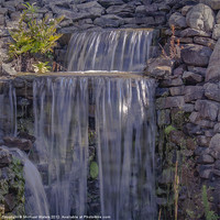 Buy canvas prints of Rocky Waterfall by Michael Waters Photography