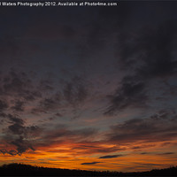 Buy canvas prints of North Georgia Sunset by Michael Waters Photography