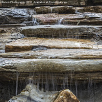 Buy canvas prints of Spring Waterfall by Michael Waters Photography