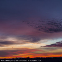 Buy canvas prints of Last 2012 Sunrise by Michael Waters Photography