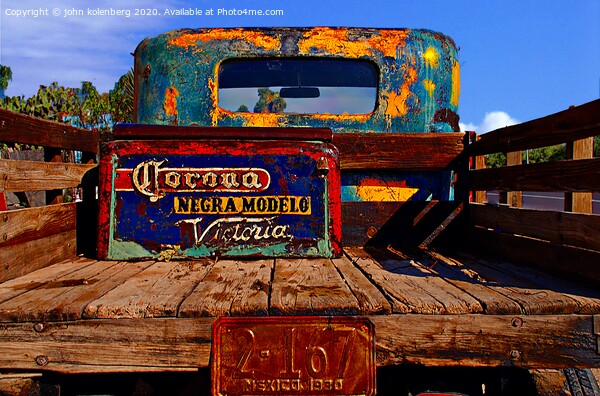 back of grandpas truck Picture Board by john kolenberg