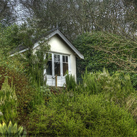 Buy canvas prints of Summer house by Andrew Driver
