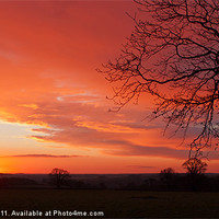 Buy canvas prints of Sunrise  in Rutland by Andrew Driver