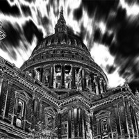 Buy canvas prints of St Pauls 2 by Andrew Driver