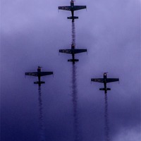Buy canvas prints of Blades and clouds by Andrew Driver