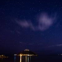 Buy canvas prints of St Michaels at night by Andrew Driver