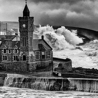 Buy canvas prints of  Storms at the front by Andrew Driver