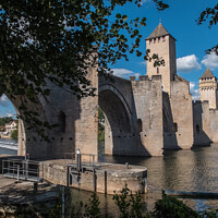 Buy canvas prints of Pont Valentre Cahors by Alan Kirkby