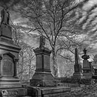 Buy canvas prints of Victorian Cemetery by Alan Kirkby