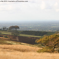 Buy canvas prints of Veiw from Lyme Park by malcolm fish
