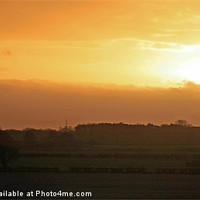 Buy canvas prints of SUNRISE OVER HIGH LEGH 2 by malcolm fish
