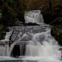 Buy canvas prints of WATERSMEET FALLS by malcolm fish