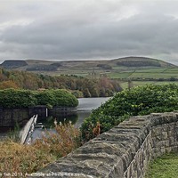 Buy canvas prints of BOTTOMS RESERVOIR by malcolm fish