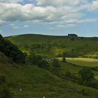 Buy canvas prints of Countryside of Hartington by malcolm fish