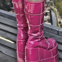 Buy canvas prints of Pink Boots by Jasna Buncic