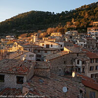 Buy canvas prints of French Alpine Village   by Richard Phelan