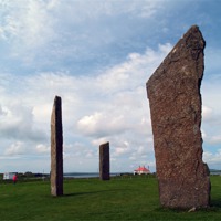 Buy canvas prints of The Stones of Stenness by Steven Watson