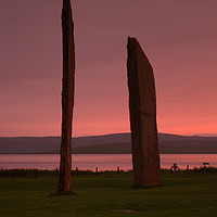 Buy canvas prints of At The Stones of Stenness by Steven Watson