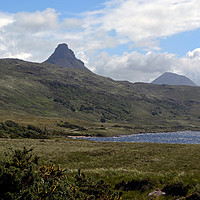 Buy canvas prints of Stac Pollaidh and Ben More Coigach by Steven Watson