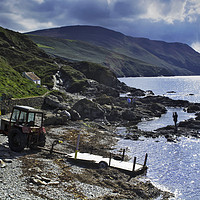 Buy canvas prints of At Niarbyl by Steven Watson