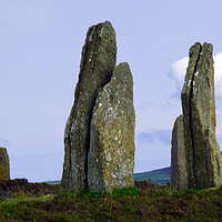 Buy canvas prints of At the Ring of Brodgar by Steven Watson