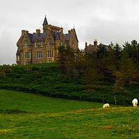 Buy canvas prints of Glen Gorm Castle by Steven Watson