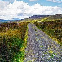 Buy canvas prints of The Blue Stack Mountain Road 2 by Steven Watson