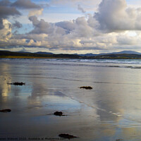 Buy canvas prints of Dooey Strand and Gweebarra Bay by Steven Watson