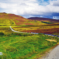 Buy canvas prints of Road to Loch Killin by Steven Watson
