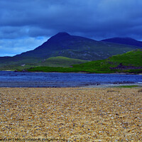 Buy canvas prints of Loch Assynt and Quinaig by Steven Watson