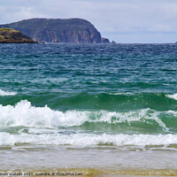 Buy canvas prints of At Mullaghderg Strand IV by Steven Watson