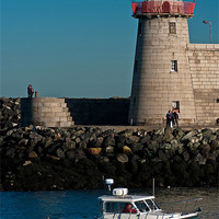Buy canvas prints of Howth Lighthouse, County Dublin, Ireland by Tadhg Maher
