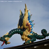 Buy canvas prints of Kew Dragon by Helen Cullens