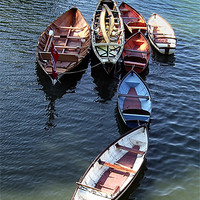 Buy canvas prints of BOATS by Helen Cullens