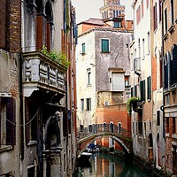 Buy canvas prints of VENICE CANAL                                   by Helen Cullens