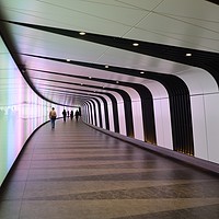 Buy canvas prints of KING'S CROSS TUNNEL by Helen Cullens