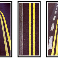 Buy canvas prints of Double Yellows by Keith Hull