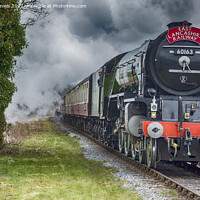 Buy canvas prints of The Tornado Steam Train  by Colin Daniels