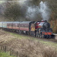 Buy canvas prints of The Crab Steam Train by Colin Daniels