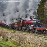Buy canvas prints of The Crab Steam Train 2 by Colin Daniels