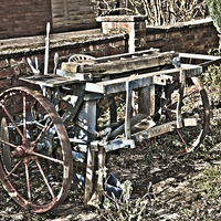Buy canvas prints of Old Farm Machine by Colin Daniels