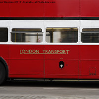 Buy canvas prints of Routemaster Bus by Julian van Woenssel