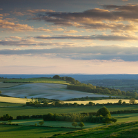 Buy canvas prints of  Morgan's Hill by Karl Thompson