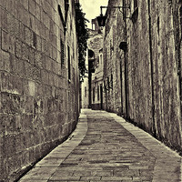 Buy canvas prints of Streets of Malta by David Martin