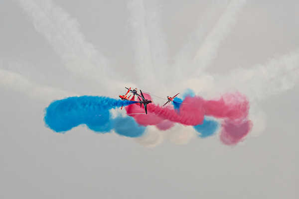 Red Arrows 1 Picture Board by David Martin